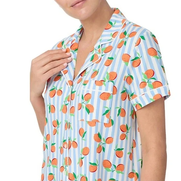 NWT Super cute ๐Kate Spade Cropped Printed Pajama Set Size Large - Picture 5 of 5